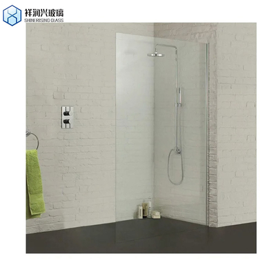 Porte coulissante sans cadre de douche pour salle de bains d'hôtel certifiée SGS