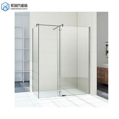 GB15763.2-2005 Salle de bains d'hôtel Matte Noir Brossé Nickel Chrome Salle de douche coulissante