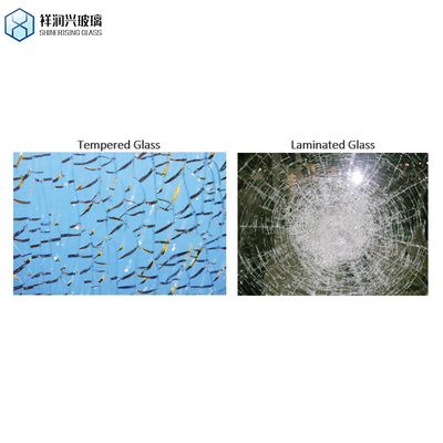 5 4mm 10mm 1.52PVB 10mm verre stratifié pour balustrade clôture parement d'escalier
