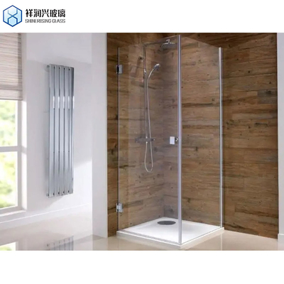 Demande personnalisée GB15763.2-2005 Porte de douche rectangulaire en verre trempé pour salle de bain à domicile