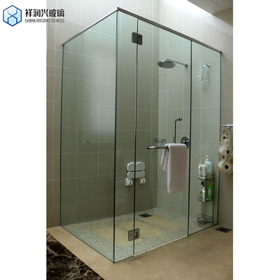 Demande personnalisée GB15763.2-2005 Porte de douche rectangulaire en verre trempé pour salle de bain à domicile