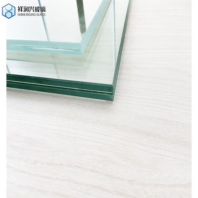 Verre trempé laminé 8 8 mm 17,52 mm Verre de sécurité transparent Verre plat triplex
