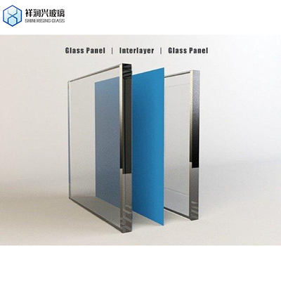 Demande personnalisée 8 mm 10 mm 12 mm verre trempé pour la décoration murale dans l'intérieur de l'hôtel