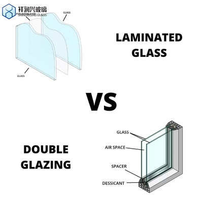 10 mm de verre laminé glacé au sablage avec les exigences du client