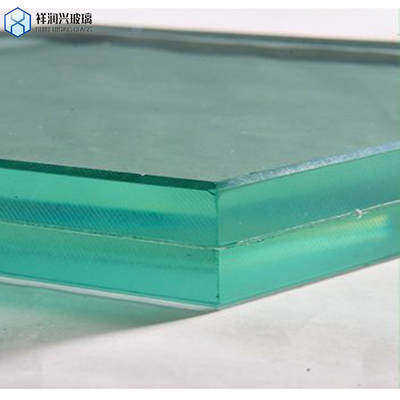10 mm de verre laminé glacé au sablage avec les exigences du client