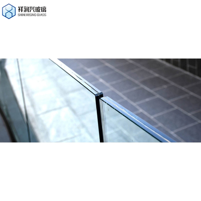 10 mm de verre laminé glacé au sablage avec les exigences du client