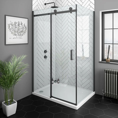 Salle de douche à l'arrière avec certificat SGS et demande d'épaisseur personnalisable