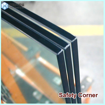 Balustrade clôture Escalier cloison indestructible Triplex 4mm 10mm 1.52PVB 10mm vitrage trempé stratifié