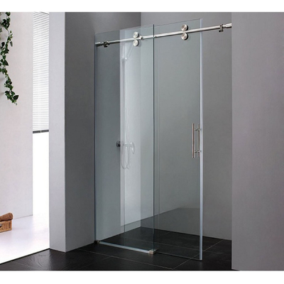 80X80 Noir Petit Carré Cabine de douche en verre pour la maison Travaux de bord plat poli