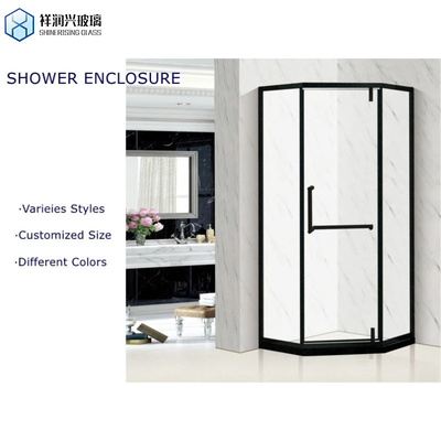 À l'extérieur Sice's Demand Dubai Cabine de salle de douche avec portes coulissantes de douche en verre flottant