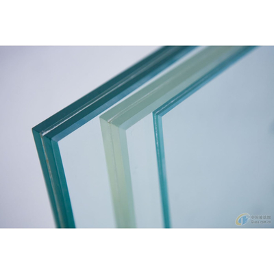 Verre flottant laminé de sécurité plat, clair, incolore, recuit, trempé