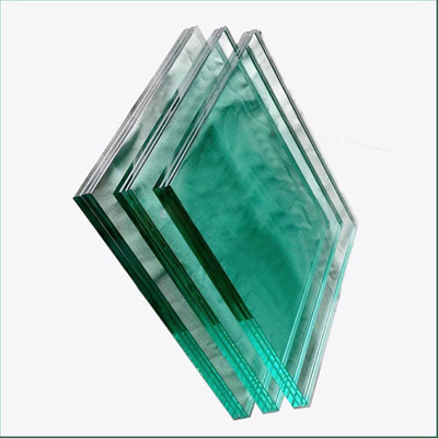 Matériaux de construction Panneau de vitrage à sandwich plat et plié Vitrage stratifié trempé 8,76 mm 442 PVB Vitrage stratifié M2