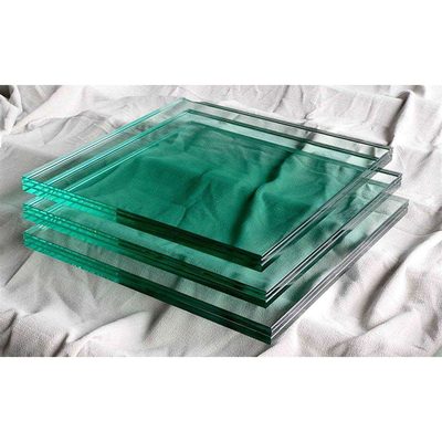 Parement de fenêtre décorative intérieure verre stratifié avec tissu trempé