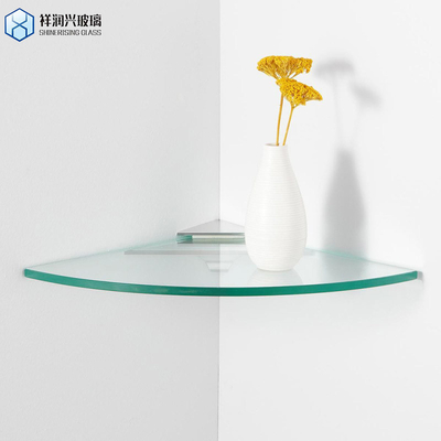 Porte en verre trempé transparente de 12 mm pour les divisions de douche de bureau