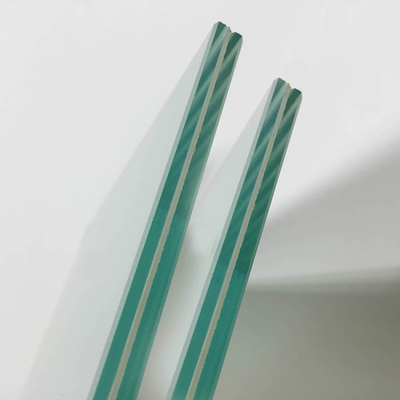 Verres laminés recouverts de couleur à bord poli plat pour la construction de bâtiments