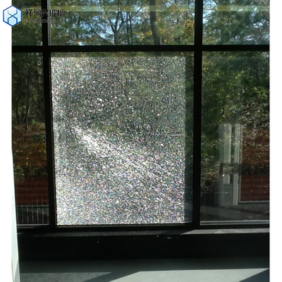 Technique Vitre solaire laminé 2 mm 3,2 mm 4 mm motifs de brume pour panneau photovoltaïque