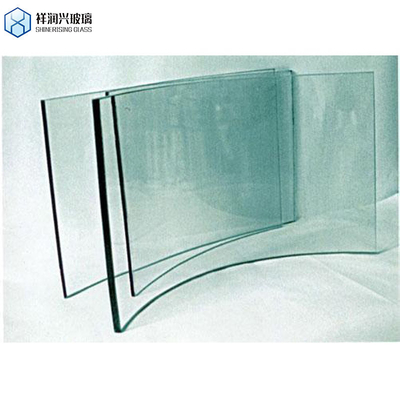 8 mm 12 mm épaisseur de verre de construction transparent de sécurité trempé avec technique stratifiée
