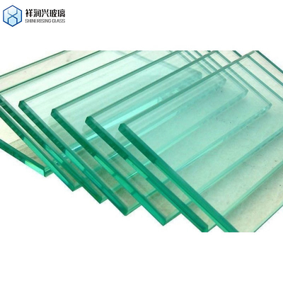 8 mm 12 mm épaisseur de verre de construction transparent de sécurité trempé avec technique stratifiée