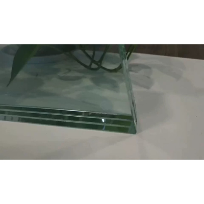 Lamière blindée laminée à l'épreuve des balles en verre plat pour véhicule blindé solide et creux