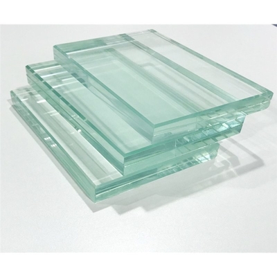 Les feuilles de verre laminées trempées avec des couches SGP répondant aux exigences d'épaisseur du client