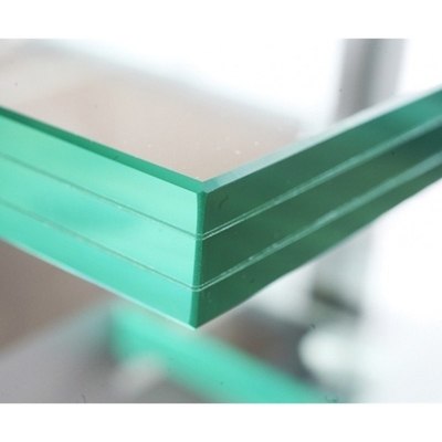 Les feuilles de verre laminées trempées avec des couches SGP répondant aux exigences d'épaisseur du client
