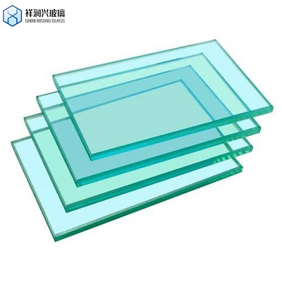 Verre trempé super blanc transparent plat poli pour la construction de verres industriels