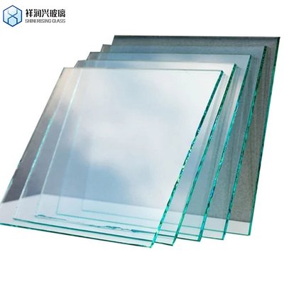 Verre trempé super blanc transparent plat poli pour la construction de verres industriels