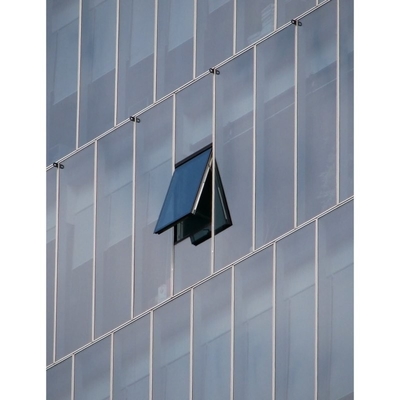 Verre plat laminé trempé pour piscine en design flottant bleu clair vert gris