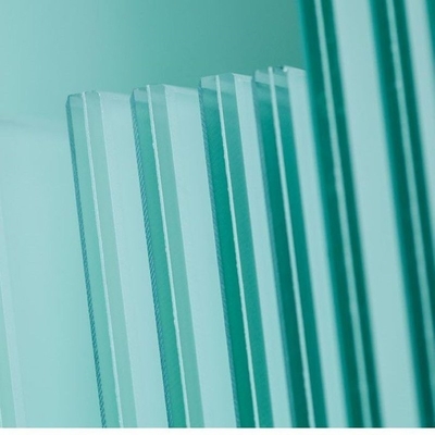 PVB Plancher en verre laminé trempé transparent Structure solide et efficacité