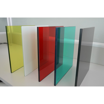 Vitrage trempé laminé à trois couches avec certificat CE et technique de stratification