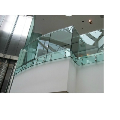 Vitrage trempé sur demande pour fenêtres et portes architecturales transparentes