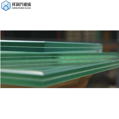 Plate Polissée 6,38 mm 8,38 mm 8,76 mm 10,38 mm Verre stratifié de sécurité de bâtiment clair / coloré