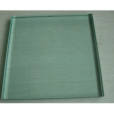 Verre trempé plat poli pour la construction de murs-rideaux de fenêtres à partir du traitement du verre