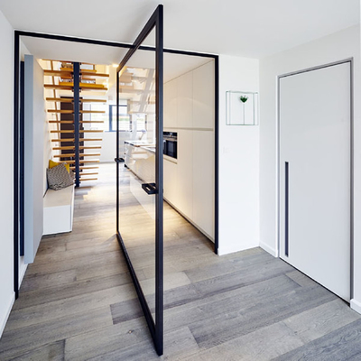 3 mm-19 mm d'épaisseur Verre transparent avec grand bord biselé Plateformes en verre trempé