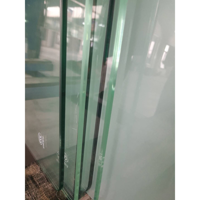 Verre de construction en verre trempé à courbe transparente avec une technique stratifiée de professionnels