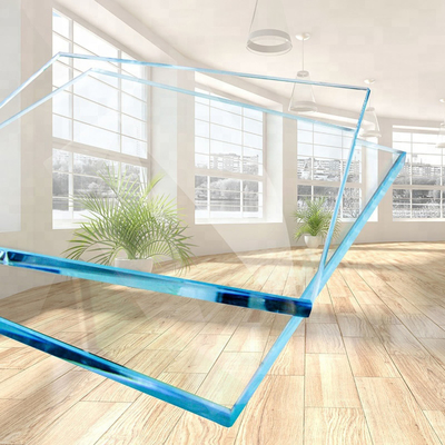 Verre de construction en verre trempé à courbe transparente avec une technique stratifiée de professionnels