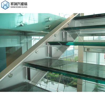 6.3 mm / 6.38 mm Verre stratifié transparent Verre simple câblé / décoratif / verre de salle de bain