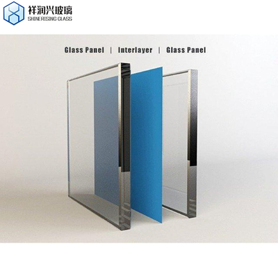 6.3 mm / 6.38 mm Verre stratifié transparent Verre simple câblé / décoratif / verre de salle de bain
