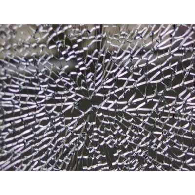 Banque commerciale Fragment de verre trempé stratifié à l'épreuve des balles État III 3 couches Demande