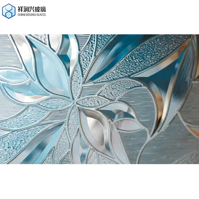 Meubles 2023 Design Rose Crystal Night Perle Vitrage à motifs 3mm 4mm 5mm avec 5