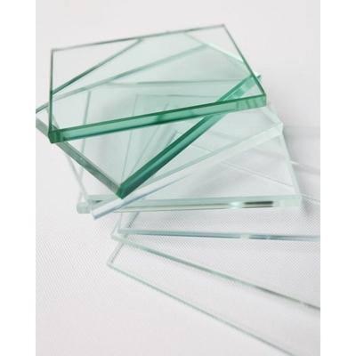 Parement en verre trempé plat 10 mm 12 mm Parement de bureau transparent entièrement trempé