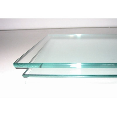 Parement en verre trempé plat 10 mm 12 mm Parement de bureau transparent entièrement trempé