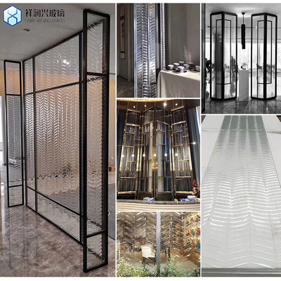 6mm câblé Qingdao Shinerising câble de verre à motifs Parfait pour la demande de construction couches