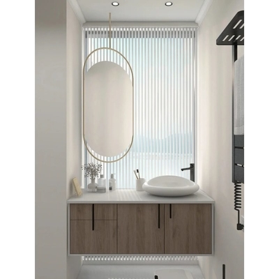 Verre à motifs moulés pour décoration de douche décoratif