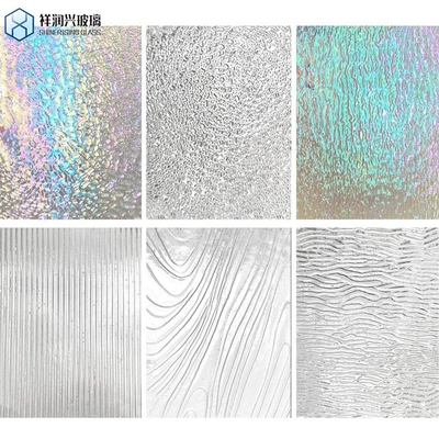 Panneaux de verre stratifiés à motif flottant clair personnalisés pour la transformation intérieure