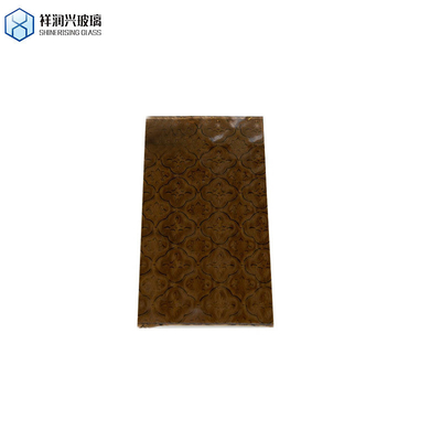 Certifié ISO 3mm-8mm en bronze clair Karatachi Qingdao Mistlite Flora Fluted Pattern Glass