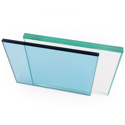Verre poli plat sur mesure U-canal Verre balcon Deck Barrière de verre sans cadre