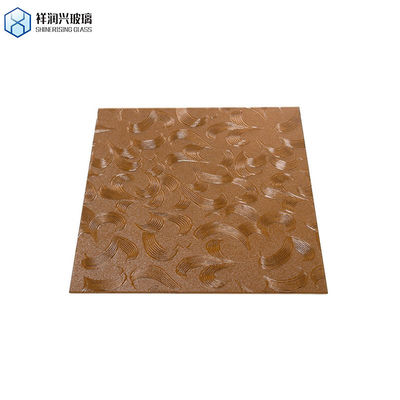Reflecteur Moru Glass Art Glass Brown en relief 4 mm 5 mm 8 mm 10 mm pour le verre