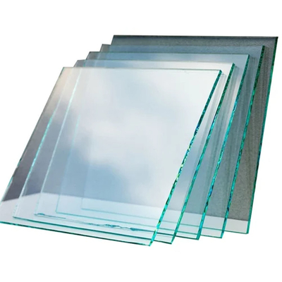 Verre plat trempé pour bâtiment Porte-fenêtre balustrade séparation de toit plié déplié
