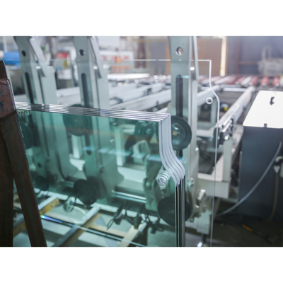 12 mm 19 mm PVB Sandwich durci ultra clair Façade de sécurité stratifiée Panneau de verre trempé pour fenêtre